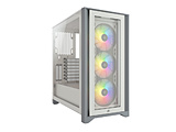 PCケース iCUE 4000X RGB ホワイト CC-9011205-WW