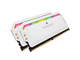 増設メモリ DOMINATOR PLATINUM RGB ホワイト CMT32GX4M2E3200C16W ［DIMM DDR4 /16GB /2枚］