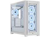 PCケース iCUE 5000X RGB QL Edition ホワイト CC-9011233-WW