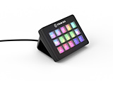 kRg[pbhl USB-Cڑ VU[LCD 15L[ STREAM DECK SCISSOR KEYS ubN 10GBL9901