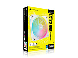 P[Xt@ [120mm /2400RPM] iCUE LINK LX120 RGB White Single Fan Expansion zCg CO-9051029-WW