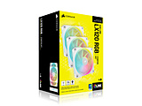 P[Xt@3 [120mm /2400RPM]{Rg[[ iCUE LINK LX120 RGB White Triple Fans Starter Kit zCg CO-9051030-WW