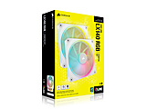 P[Xt@2 [140mm /2000RPM]{Rg[[ iCUE LINK LX140 RGB White Dual Fans Starter Kit zCg CO-9051032-WW ysof001z
