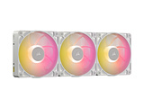 P[Xt@3 [120mm /2000RPM] iCUE LINK RX120 MAX RGB WHITE Triple Fans Starter Kit zCg CO-9051038-WW