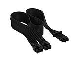 12VHPWRX[uP[u PCIe 5.0 12VHPWR PSU Individually Sleeved Cable Black ubN CP-8920331
