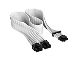12VHPWRX[uP[u PCIe 5.0 12VHPWR PSU Individually Sleeved Cable White zCg CP-8920332
