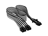 12VHPWRX[uP[u PCIe 5.0 12VHPWR PSU Individually Sleeved Cable Black/White ubN/zCg CP-8920333
