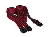 12VHPWRX[uP[u PCIe 5.0 12VHPWR PSU Individually Sleeved Cable Black/Red ubN/bh CP-8920334