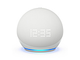 [新型]有Echo Dot with clock(回声点有钟表)第5代-钟表的修长的音响with Alexa B09B9B49GT[支持Bluetooth的/Wi-Fi对应]