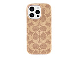 iPhone 16 Pro Coach Slim Wrap Case - Signature Tan   CH054104