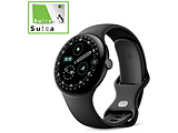 X}[gEHb` Google Pixel Watch 4 (45 mm) Matte Black A~P[X/Obsidian ANeBuoh Wi-Fi  Black/Obsidian GA09962-US