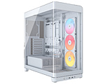 PC�P�[�X [ATX /Micro ATX /Extended ATX /Mini-ITX] FRAME 4500X RS-R ARGB Panoramic Glass �z���C�g CC-9011315-WW