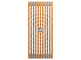 PC�P�[�X FRAME 4000�V���[�Y�p �ؐ��t�����g�p�l�� FRAME 4000 Series ELITE WOOD Front Panel �z���C�g/�I�[�N CC-8901154-WW