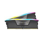 CORSAIR VENGEANCE RGB DDR5 32GB (2 x 16GB) DDR5 6000 CL38 1.35V Intel XMP & AMD EXPO - GREY   CMH32GX5M2D6000Z38 �mDIMM DDR5 /16GB /2���n