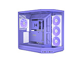 PC�P�[�X [ATX /Micro ATX /Extended ATX /Mini-ITX] Y50 RGB Taro Milk HYTE Y50 RGB Taro Milk