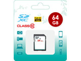 64GB�EClass10�Ή� SDXC�J�[�h SD-CLASS10-64GB