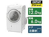 滚筒式洗涤烘干机白BD-SX120HL-W[洗衣12.0kg/干燥6.0kg/左差别][生产完毕物品]