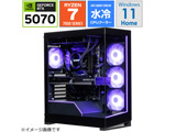 EK-78X3D57/R7/RTX5070/32G   ［AMD Ryzen7 /メモリ：32GB /SSD：1TB］ 【影界シリーズ】