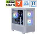 �yBTO�z �Q�[�~���O�f�X�N�g�b�v�p�\�R�� SE257XB56TH32G5GWH [RTX 5060 Ti 16GB]
