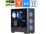 �yBTO�z �Q�[�~���O�f�X�N�g�b�v�p�\�R�� SS278XDS57T64G1B2H [RTX 5070 Ti]