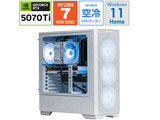 �yBTO�z �Q�[�~���O�f�X�N�g�b�v�p�\�R�� SS297XB57T64G1W2H [RTX 5070 Ti] �ysof001�z