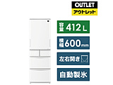 �①�� �z���C�g�n SJ-X418K-W [��60cm /412L /5�h�A /���E�J���^�C�v /2023�N]�y���Y�����i�z�y��{�ݒu�����Z�b�g�z