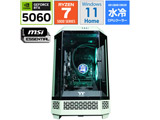 �Q�[�~���O�f�X�N�g�b�v�p�\�R�� T300-MATCHAGREEN-R57X5060-V2 [RTX5060] �ysof001�z
