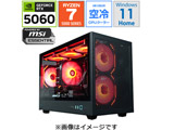 �Q�[�~���O�f�X�N�g�b�v�p�\�R�� CHBR57X5060V2 [RTX5060] �yDEEPCOOL CH260�V���[�Y�z