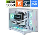 �Q�[�~���O�f�X�N�g�b�v�p�\�R�� SGL75FS5632G2WH [RTX 5060] �ysof001�z