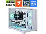 �Q�[�~���O�f�X�N�g�b�v�p�\�R�� SGL97XS56TH32G2WH [RTX 5060 Ti 16GB] �y�w�����T�F�\�t�}�b�v3�N�Ԓ����ۏ؁z
