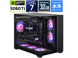 �Q�[�~���O�f�X�N�g�b�v�p�\�R�� SGL265KS56TH32G1BH [RTX 5060 Ti 16GB] �y�w�����T�F�\�t�}�b�v3�N�Ԓ����ۏ؁z