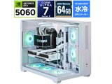 �Q�[�~���O�f�X�N�g�b�v�p�\�R�� SGL265KS5664G2WH [RTX 5060] �ysof001�z