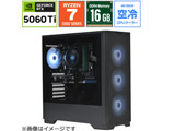 �yBTO�z �Q�[�~���O�f�X�N�g�b�v�p�\�R�� SA257XB56TH16G1BH [RTX 5060Ti 16GB]
