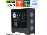 �yBTO�z �Q�[�~���O�f�X�N�g�b�v�p�\�R�� SA257XB5716G1BH [RTX 5070 12GB]
