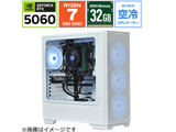 �yBTO�z �Q�[�~���O�f�X�N�g�b�v�p�\�R�� SA257XB5632G1WH [RTX 5060 8GB]