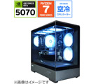 �Q�[�~���O�f�X�N�g�b�v�p�\�R�� P307800X3D50701TB650[RTX5070] �ysof001�z