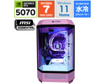 �Q�[�~���O�f�X�N�g�b�v�p�\�R�� T300-BUBBLEPINK-R97X-5070-V2[RTX5070]
