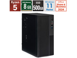 �f�X�N�g�b�v�p�\�R�� SB340G8G5GOH �mWindows11 Home /AMD Ryzen5 /�������F8GB /SSD�F500GB /Office HomeandBusiness�n