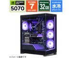 �Q�[�~���O�f�X�N�g�b�v�p�\�R�� EKM57X57 [RTX5070] �y�e�E�V���[�Y�z