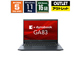 �m�[�gPC Dynabook GA83/XY A6A1XYL8U11A [13.3�^ /Windows11 Pro /AMD Ryzen 5 /�������F16GB /SSD�F512GB]�y���Y�����i�z