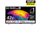 �L�@EL�e���r OLED42C6PJA [42V�^ /Bluetooth�Ή� /4K�Ή� /BS�ECS 4K�`���[�i�[���� /YouTube�Ή�]�y�O���s�Ǖi�z