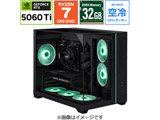 �Q�[�~���O�f�X�N�g�b�v�p�\�R�� SLG57XBR56TH32G1BH [RTX5060Ti 16GB] �ysof001�z
