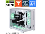 �Q�[�~���O�f�X�N�g�b�v�p�\�R�� TSG78XDSR5732G1WH [RTX5070]