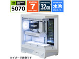 �Q�[�~���O�f�X�N�g�b�v�p�\�R�� GK298X3D57 �yRTX5070�z �y���E2�V���[�Y�z