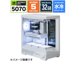 �Q�[�~���O�f�X�N�g�b�v�p�\�R�� GK275F57 �yRTX5070�z �y���E2�V���[�Y�z