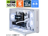 �Q�[�~���O�f�X�N�g�b�v�p�\�R�� SGL275F5732G2WH [RTX 5070]