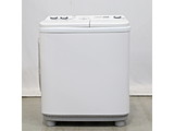 〔展示品〕 2槽式洗濯機 ホワイト AQW-N52BK-W ［洗濯5.2kg ／上開き］