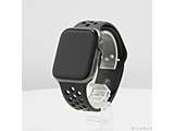 〔中古品〕 Apple Watch Series 5 Nike GPS 44mm スペースグレイアルミニウムケース アンスラサイト／ブラックNikeスポーツバンド