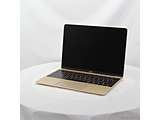 〔中古品〕 MacBook 12-inch Early 2015 MK4M2J／A Core_M 1.1GHz 8GB SSD256GB ゴールド 〔10.15 Catalina〕