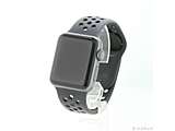 kÕil Apple Watch Series 3 Nike+ GPS 38mm Xy[XOCA~jEP[X AXTCg^ubNNikeX|[coh
